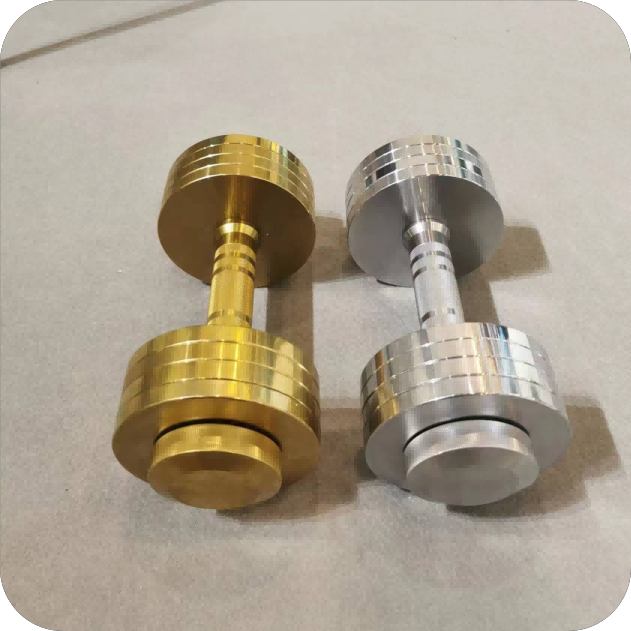 Steel dumbbell